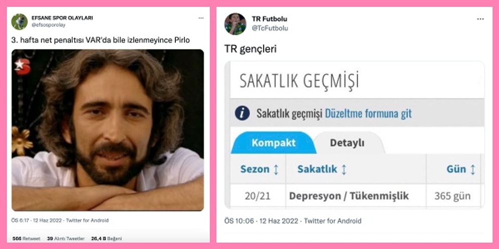 Hafta Boyunca Attıkları Spor Dünyası Tweet'leriyle Herkesi Gülme Krizlerine Sokan Sporseverler