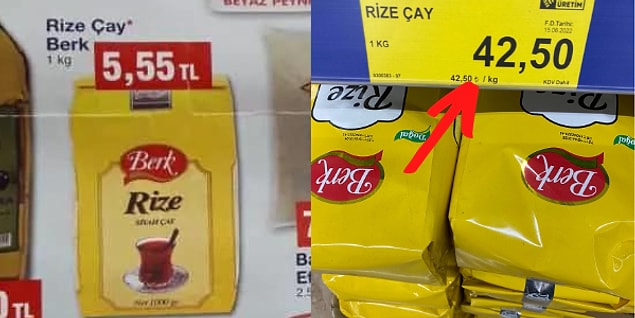 42,50 TL ne demek yahu bir çay için? Kaliteli çay içmek de hayal artık.
