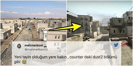Dust2 Gerçekmiş: Samsat'a Atanan Kullanıcı İlçe ve Counter Strike Haritası Arasındaki Benzerlikle Şaşırttı