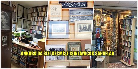 Ankara'da Geçmişin Kapılarını Kitapseverlere Aralayan Sahaf Dükkanları