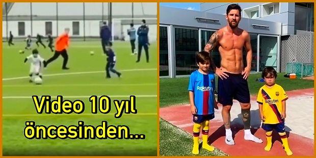 Kandırıldık! Twitter'da Lionel Messi'nin Oğlu Mateo Messi Diye Paylaşılan Videodaki Çocuk Bir Başkası Çıktı