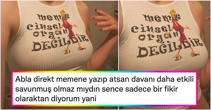 "Meme Cinsel Organ Değildir" Yazılı Crop'ını Paylaşan Twitter Kullanıcısı Tartışmanın Fitilini Ateşledi