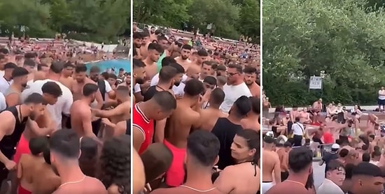 Halka Açık Havuzda Suriyeli Onlarca Erkek Kavga Etti: Arap Mülteciler Almanların Haklarını Gasp mı Ediyor?