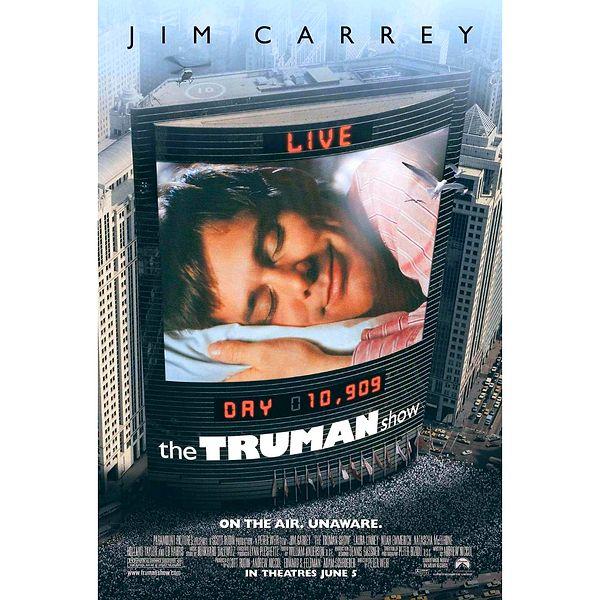2. The Truman Show / Truman Şov (1998) - IMDb: 8.2