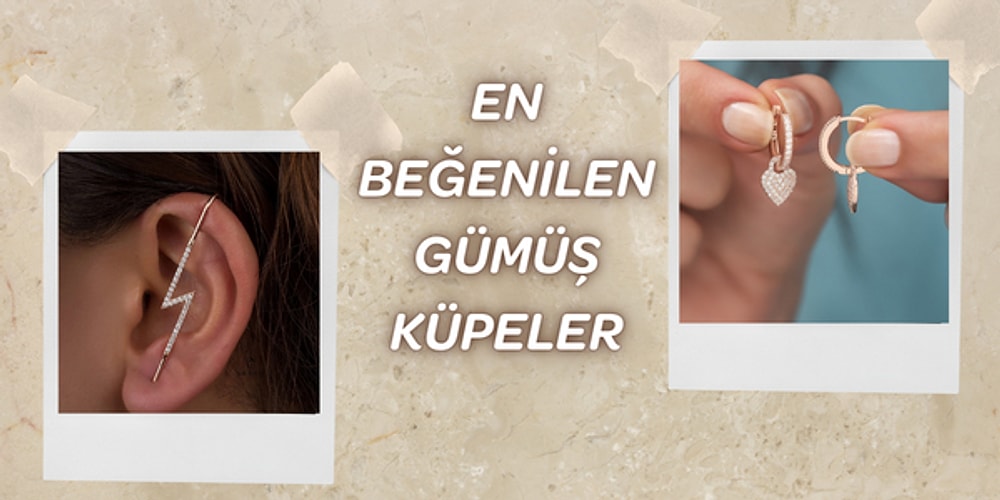 Görenlerin Hayran Kalacağı Gümüş Küpeler
