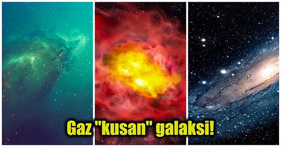 Bilim İnsanları Büyük Patlamadan Hemen Sonra Oluşan Galaksinin Sürekli Gaz Sızdırdığını Gözlemledi!