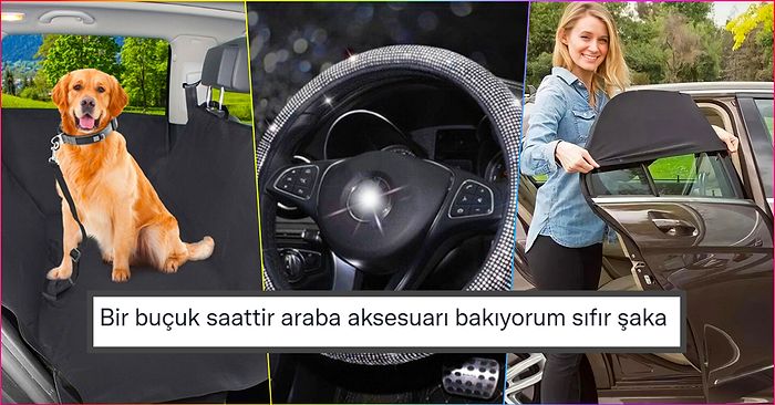 Arabanızda Rahat Etmenizi Sağlayacak "Gerçekten Gerek Var mı?" Diyeceğiniz 19 Araba Aksesuarı