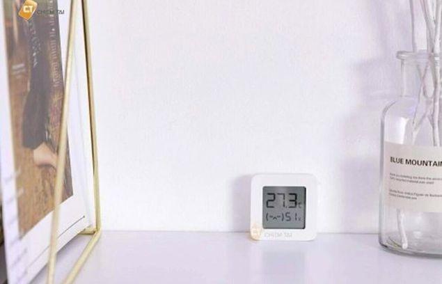 2. Evin nemini ölçmeye yarayan akıllı sıcaklık ve nem ölçer termometre...