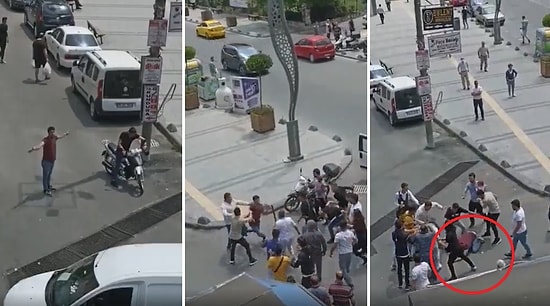 Tekirdağ'da Cumhurbaşkanına, Eşine ve Türkiye Cumhuriyeti'ne Küfürler Eden Kişiler Meydan Dayağı Yedi