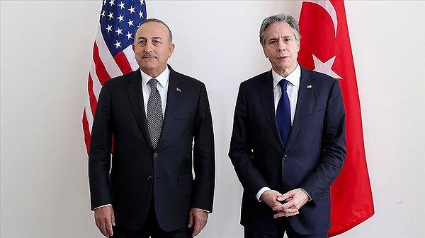 Dışişleri Bakanı Mevlüt Çavuşoğlu, ABD Dışişleri Bakanı Antony Blinken ile bir telefon görüşmesi gerçekleştirdi.