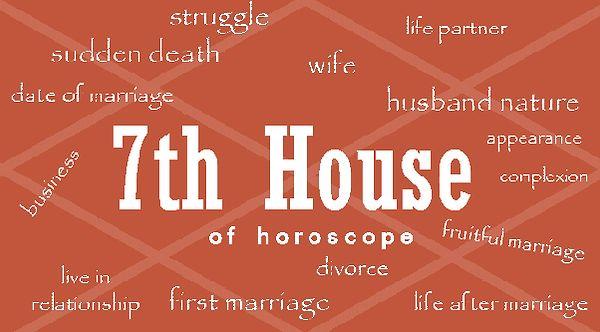 Astrolojide 7. ev yakın ilişkileri ve evliliği gösterdiği gibi, açık düşmanları da gösterir. Özellikle 7. evinize gezegen düşüren kişiler size garip bir hayranlık beslerler ve aynı zamanda nefret ederler.