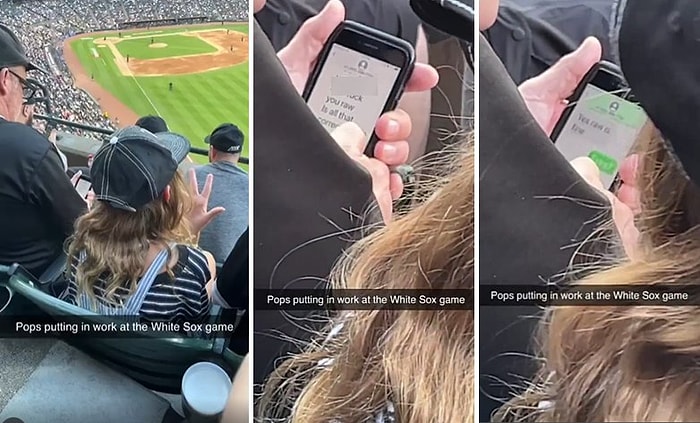 Küçük Kızının Yanında Seksting Yaparken Kayda Alınan Adamın Viral Olan Görüntüleri