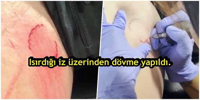 Sonunda Bu da Oldu: Kız Arkadaşının Ağzının Dövmesini Yaptıran Adam TikTok'u Yıktı Geçti