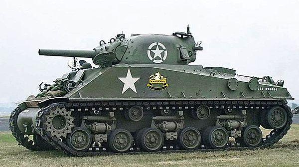 4. Cockney argosu: Sherman Tank