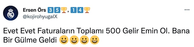 Elektrikten faturası tek başına 500 oluyor.