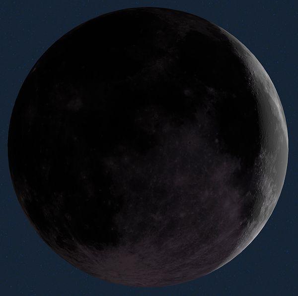 Bugün Ay hangi evresinde? Uydumuzun incecik de olsa güzel bir hilal olarak görünüyor.