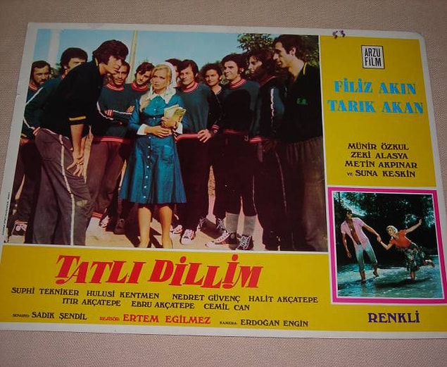 Sinemaya "Tatlı Dillim" filmiyle başladı