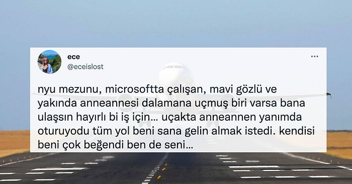 Uçakta Anneannesinden Dinlediği Gence Vurularak Kendisini Aramaya Başlayan Kullanıcı ve Gelişen Müthiş Olaylar