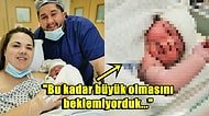 Doğum Yaparken İki Kişinin Yardımına İhtiyaç Duyan Kadının Görenleri Hayrete Düşüren Devasa Bebeği!