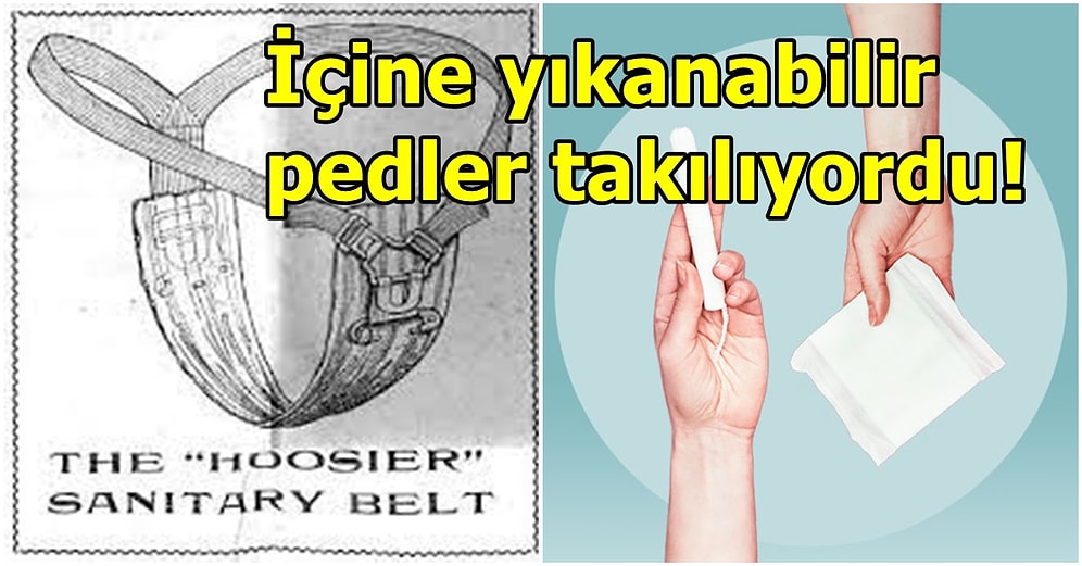 Tampon ve Pedler Henüz Yokken Kadınların Regl Döneminde Kullandığı Adet Kemerlerini İnceliyoruz