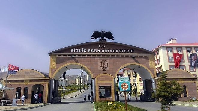 Bitlis Eren Üniversitesi 2022 Taban Puanları ve Başarı Sıralaması