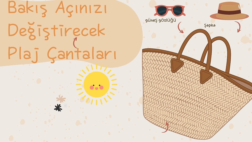 Hepsi Benim Olsun Diyeceğiniz En Şahane Plaj Çantaları