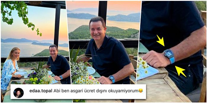 Acun Ilıcalı'nın Sevgilisi Çağla'nın Doğum Gününü Kutladığı Fotoğraftaki Saatin Fiyatı Mavi Ekran Verdirdi!