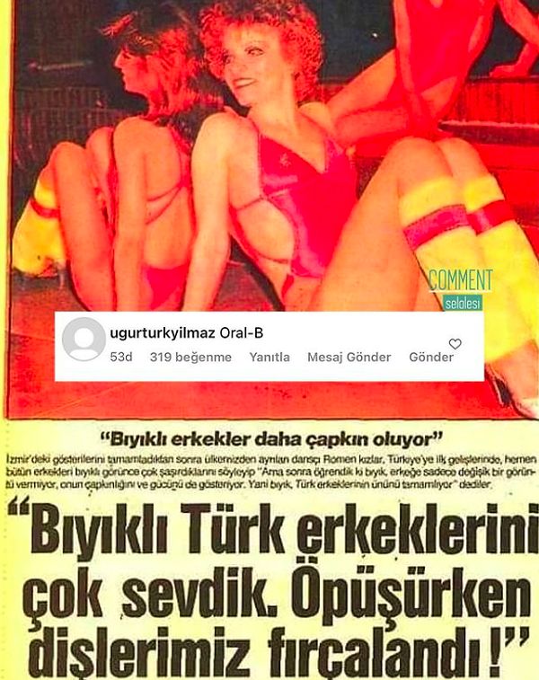 9. "Türk erkekleri çok çekici."