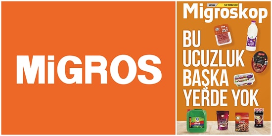 İndirimler Migros'ta! 7 - 20 Temmuz 2022 Migroskop Kataloğu
