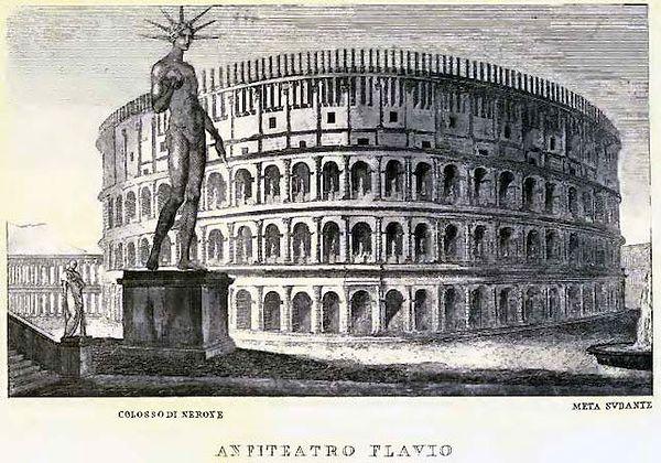 3. “Colosseum” adı, muhtemelen binanın yanında duran İmparator Nero'nun devasa bronz heykelinden geliyor.