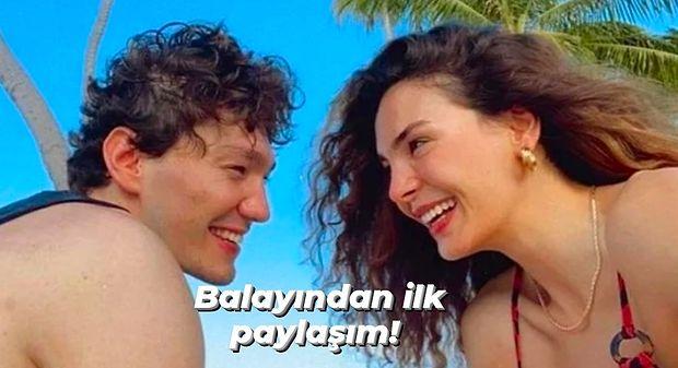 Aşkın En Romantik Halini Yaşayan Ebru Şahin ve Cedi Osman Balayında: Ebru Şahin'den İlk Balayı Pozu!