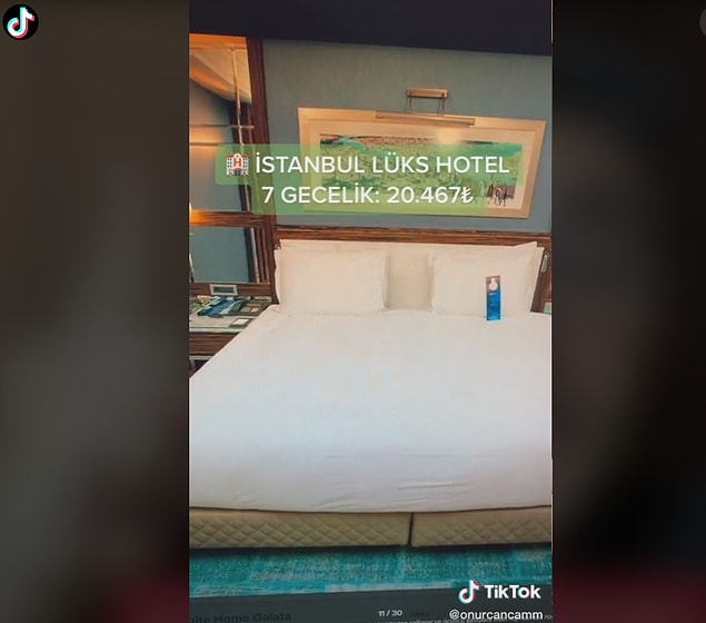7 gece otel hem de lüks ise 20.467 TL (yaklaşık 1165 euro) 7 gece otel hem de lüks ise 20.467 TL (yaklaşık 1165 euro)