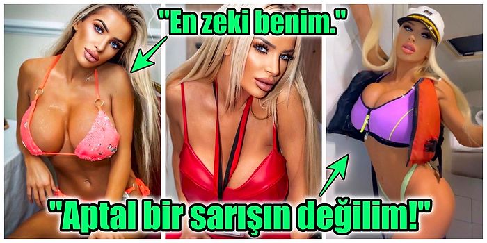 İnsanların Kendisini Dış Görünüşü Nedeniyle Aptal Yerine Koyduğunu Söyleyen Ünlü Bikini Modelinin İsyanı