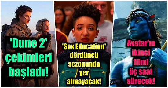 Dizi ve Filmlerle İlgili 26 Haziran - 3 Temmuz Arasında Gerçekleşen İlk Sizin Haberdar Olacağınız Gelişmeler