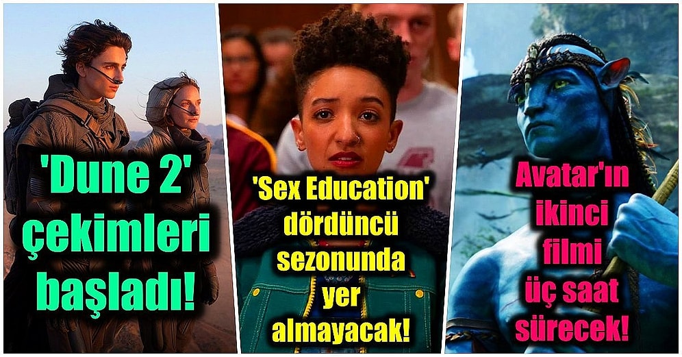 Dizi ve Filmlerle İlgili 26 Haziran - 3 Temmuz Arasında Gerçekleşen İlk Sizin Haberdar Olacağınız Gelişmeler