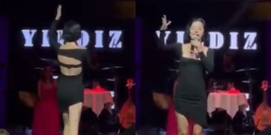 Yıldız Tilbe'nin Sahnesinde Şarkı Söyleyen Merve Boluğur, Dinleyiciler Tarafından Umursanmayınca İsyan Etti
