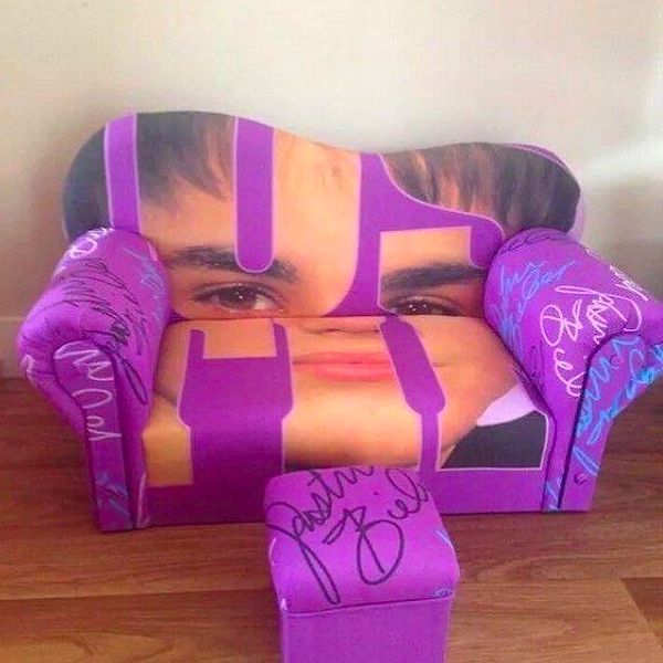 14. Justin Bieber koltuğu.