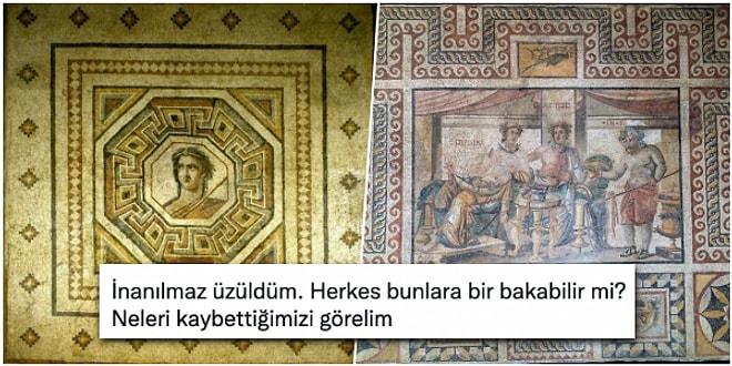Hatay'dan Yurt Dışına Kaçırılan ve Ünlü Müzelerde Sergilenen Değerli Mozaikleri Görünce Canınız Epey Sıkılacak