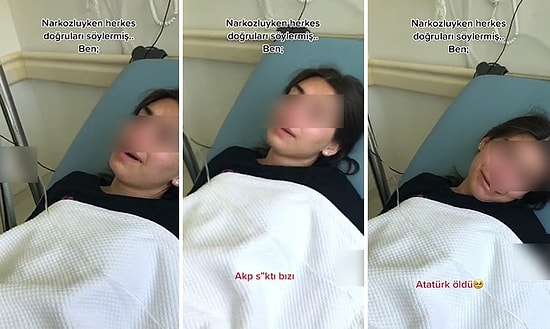Ameliyat Sonrası Narkoz Etkisi Altındayken 'Atatürk Öldü, AKP S*kti Bizi' Diyerek Ağlayan Genç