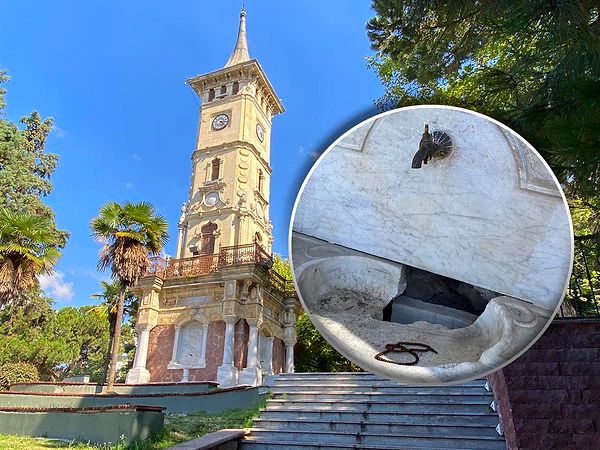 Çeşmeyi ziyaret eden vatandaşlar duruma tepki gösterdi.