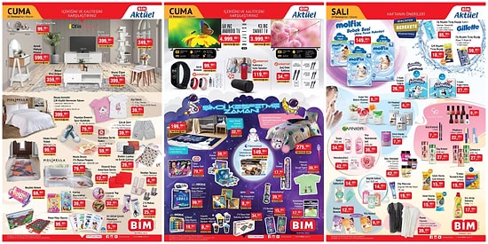 19 - 22 Temmuz BİM Aktüel İndirim Kataloğu