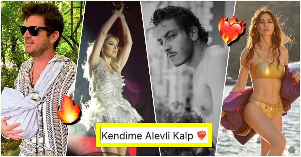 Hafta Boyunca Yaptıkları Sıcak Paylaşımlarla Ülke Genelinde Havaların Isınmasına Sebep Olan Ünlüler 🔥