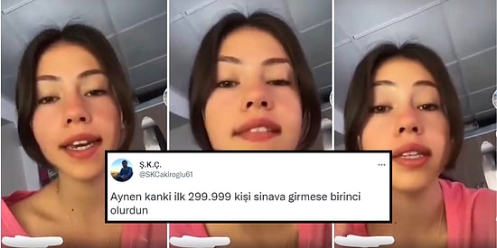 YKS'de 302 Bininci Olan Genç 'Herkes Elini Kolunu Sallayarak Sınava Giremesin' Deyince Fena Tepki Gördü