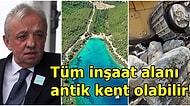 Cengiz İnşaat'ın Gayrimenkul Projesi Başlattığı Bodrum Cennet Koyu'nda Antik Kalıntılar Bulunduğu İddia Edildi