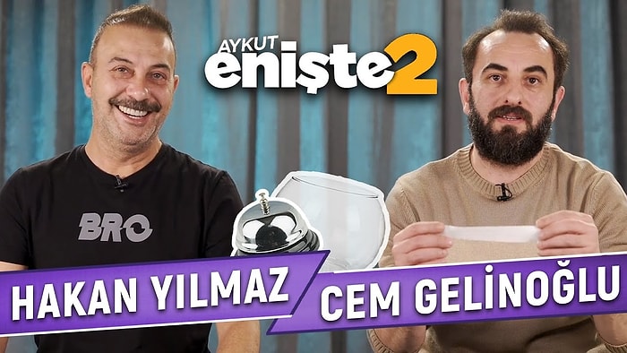 Cem Gelinoğlu ve Hakan Yılmaz Sosyal Medyadan Gelen Soruları Yanıtlıyor! // Aykut Enişte 2