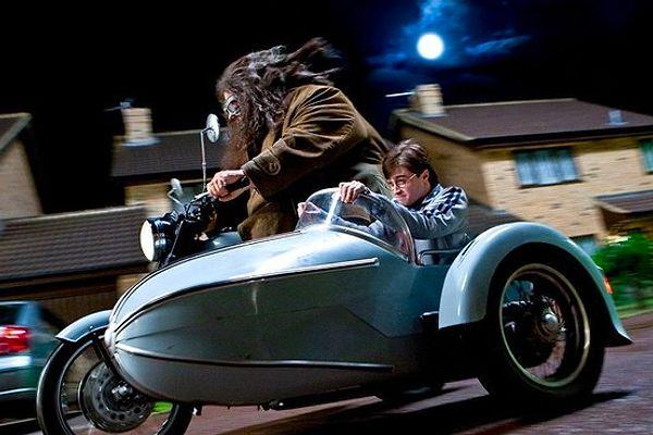 27. Hagrid'in motosikleti bir zamanlar Sirius Black'e aitti.