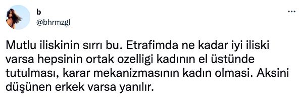 8. Ortak karar verilmesi de mutlu ilişkinin sırrı olabilir.