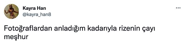 2. Çayla ilgili bir şeyler anlatmak istemişler galiba.