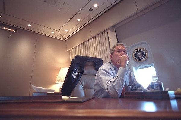 1. 11 Eylül saldırılarından sonra dönemin başkanı George W. Bush: