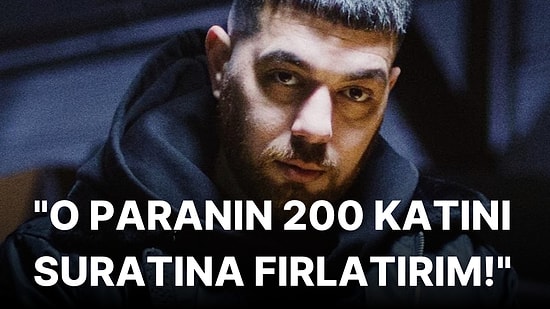 Sahnede Kendisine Para Fırlatan Seyirciyi Azarlayan Rapçi Murda Gündemde!